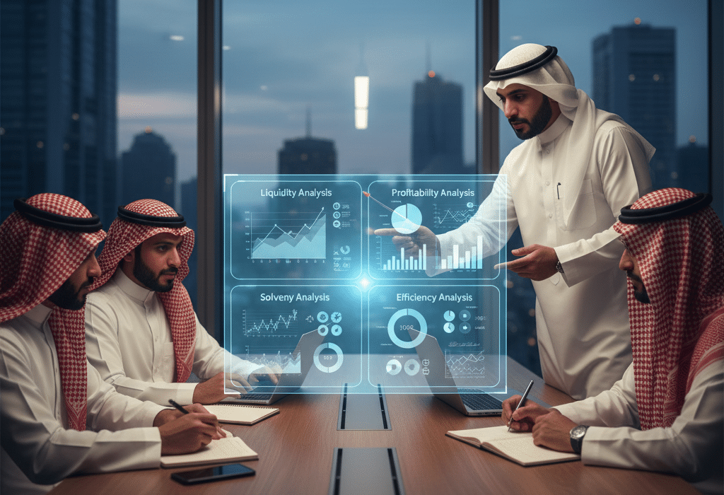 أهم 4 أنواع من التحليل المالي وكيفية عمل التحليل المالي خطوة بخطوة