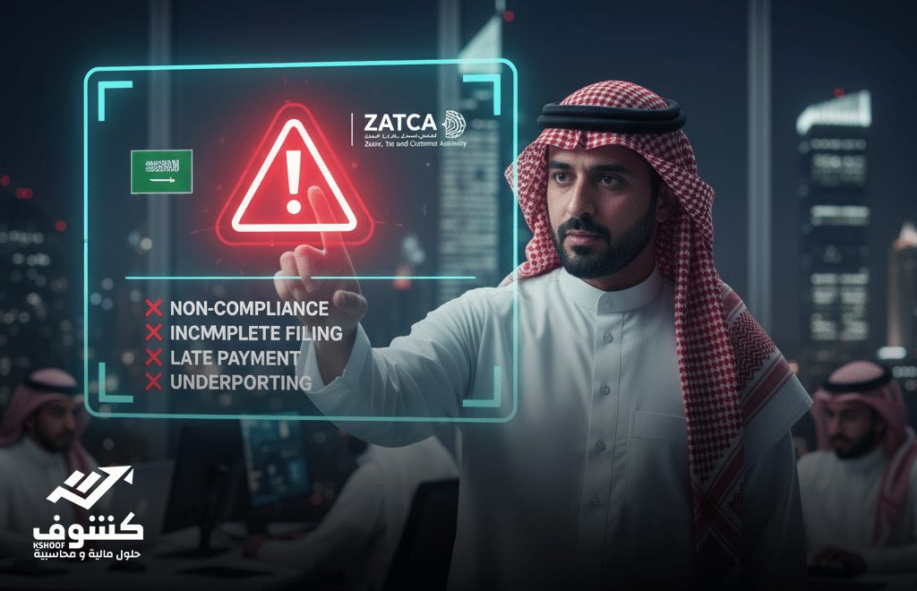 مخالفات الزكاة وضريبة الدخل في السعودية