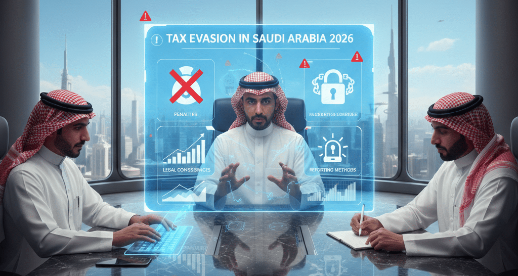 ما هو التهرب الضريبي في السعودية 2026؟ عقوباته وطريقة البلاغ