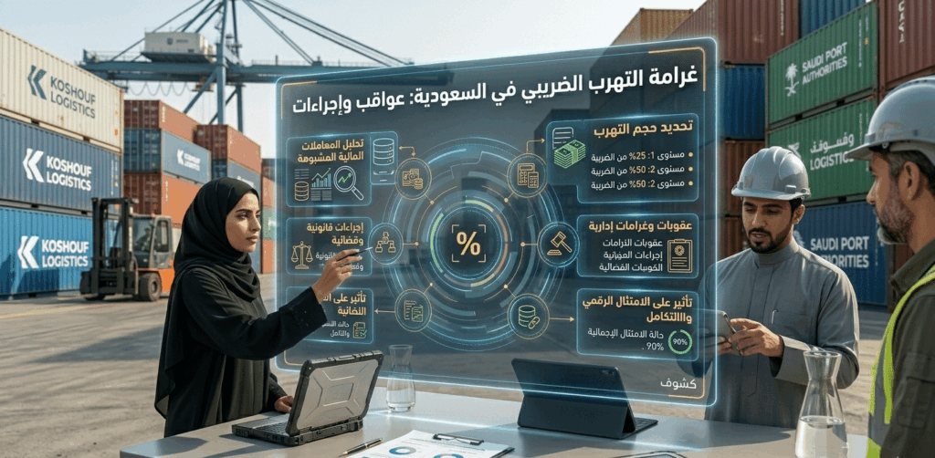 غرامة التهرب الضريبي في السعودية