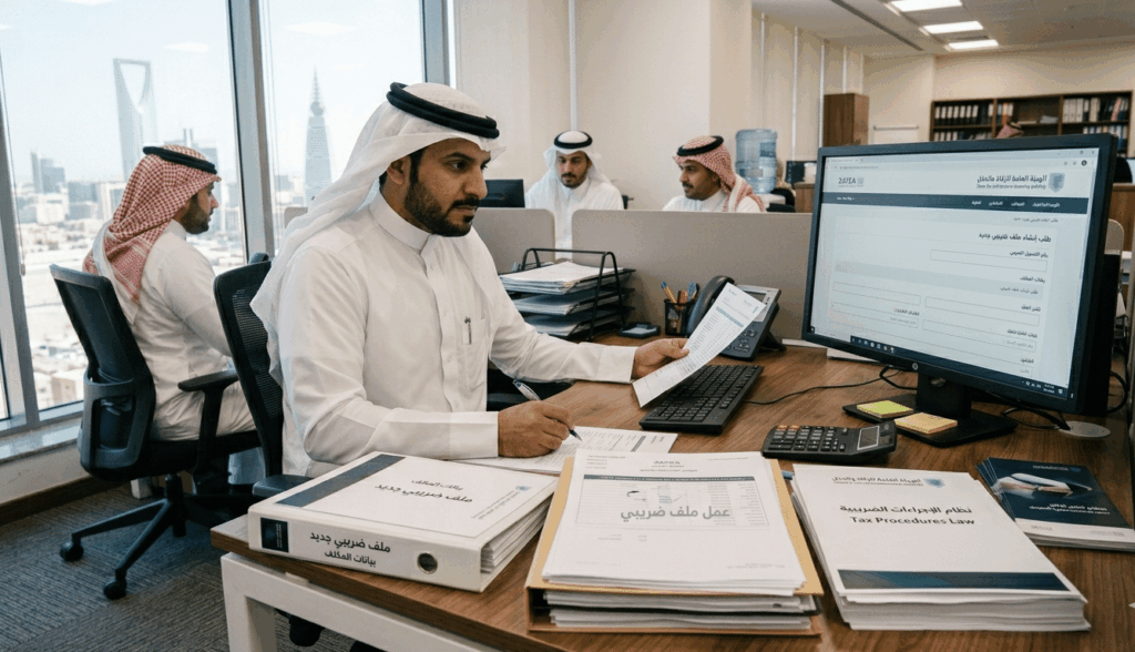 إجراءات قفل الملف الضريبي