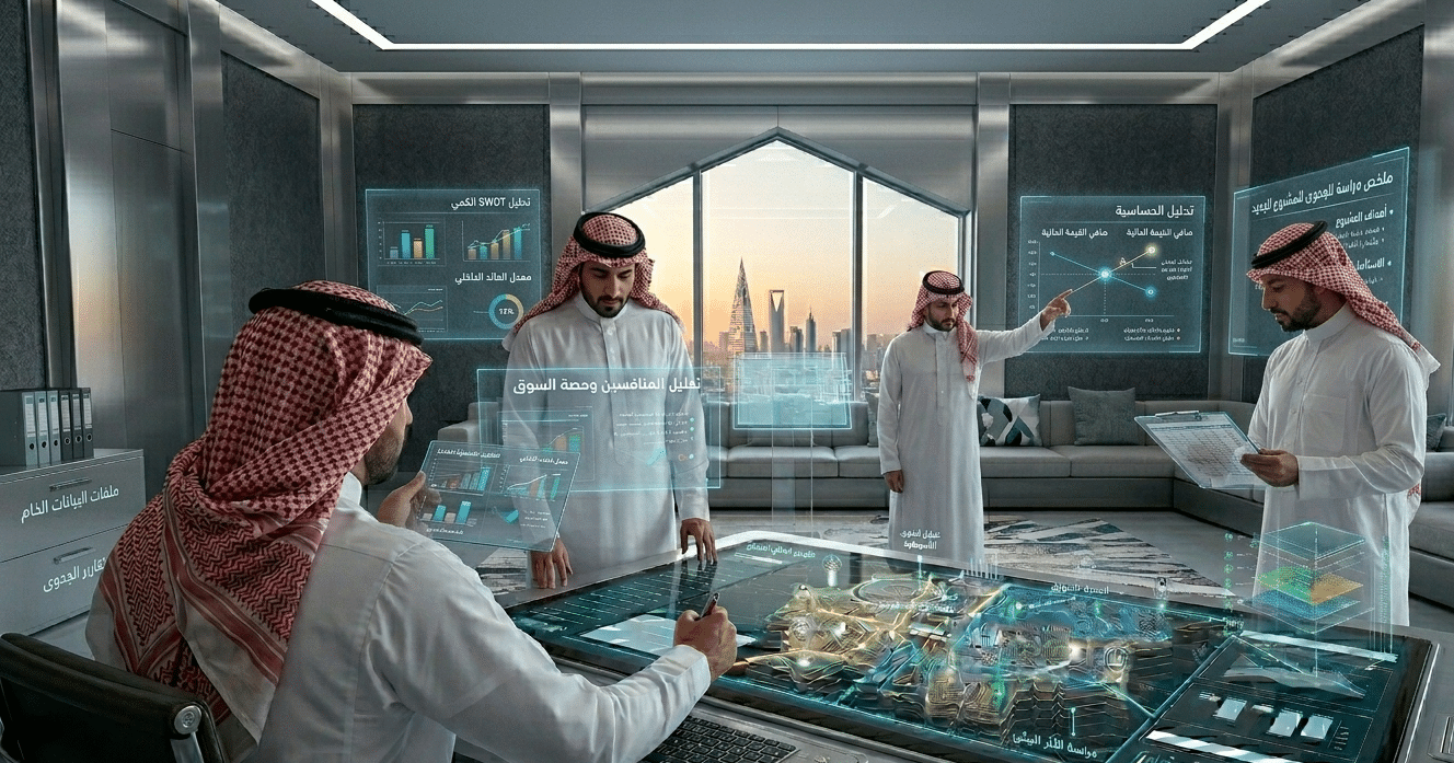 مكتب دراسة جدوى معتمد في الرياض