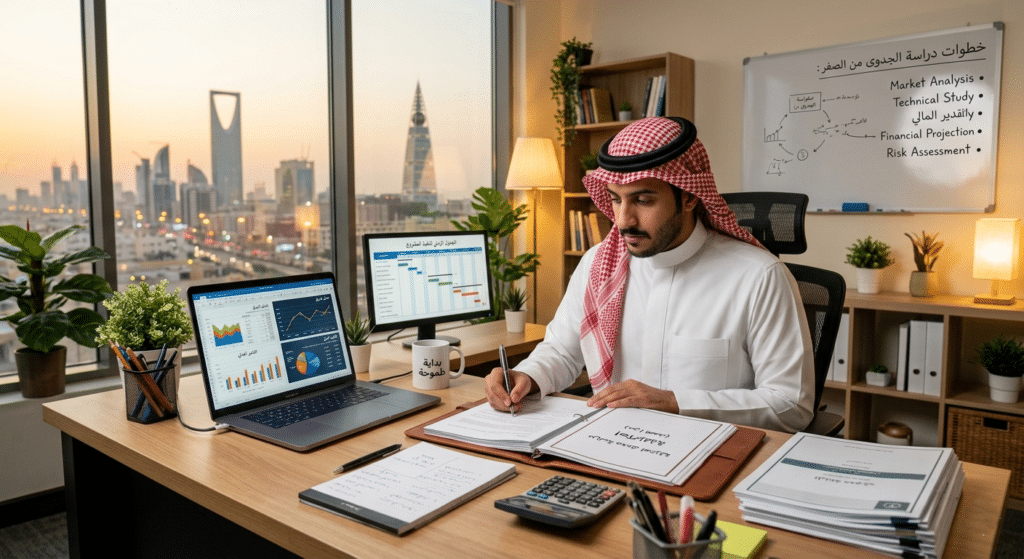 طريقة عمل دراسة جدوى