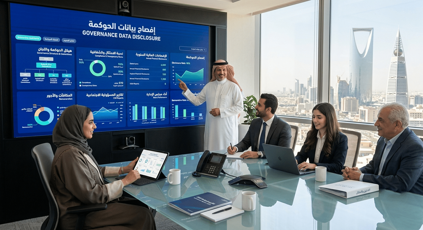 افصاح بيانات الحوكمة