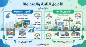الأصول الثابتة والمتداولة - انواع الاصول بالأمثلة 2026 2 الأصول الثابتة والمتداولة